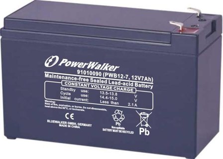 PowerWalker PWB12-7 - UPS-batteri - blysyre - 7 Ah