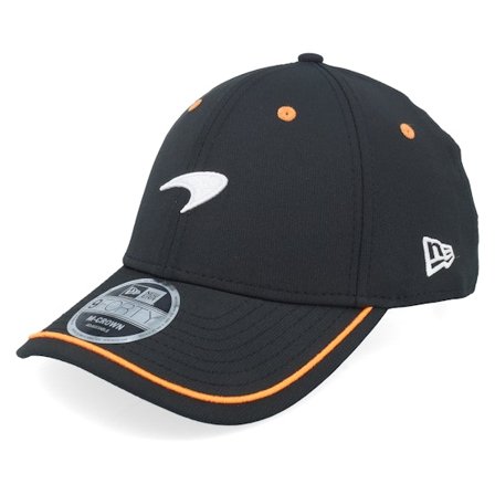 New Era - Motor Schwarz Adjustable Cap - McLaren F1 25 Pop 9FORTY M-Crown Black/Orange Adjustable @ Hatstore