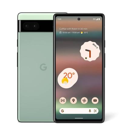 Google Pixel 6a 5g Smarttelefon 6/128gb - Grågrön Salviagrön 152.2 (mm)