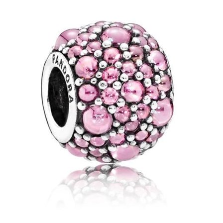 Charm - PANDORA - 791755PCZ - Silver - Rose - Kvinna