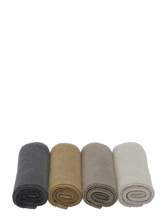 Calm Wash Cloths Home Bathroom Textiles Towels & Bath Towels Multi/mønstret The Organic Company