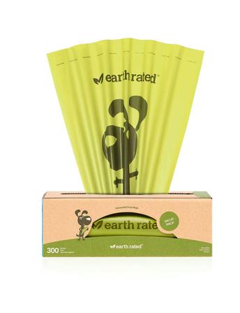 Earth Rated Miljövänliga bajspåsar 300 st - Hurtta, Julius-k9, Fuzzyard, Flexi, Ruffwear, Petstudio, Casual Canine, Dog is Good mm. på Doggie.se