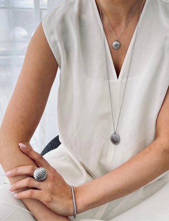 Bud to rose Sway Bracelet Silver - Silver - ONE SIZE