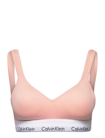 Lift Bralette Lingerie Bras & Tops Soft Bras Tank Top Bras Rosa Calvin Klein