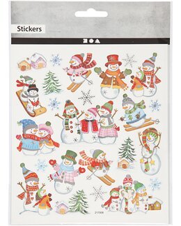 Aufkleber Schneemänner - Creativ Company