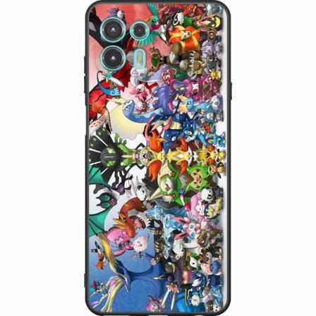 Motorola Edge 20 Lite Svart Skal Pokemon