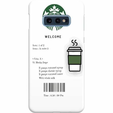 Samsung Galaxy S10e Premium Skal Welcome