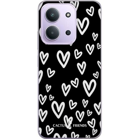 Yhteensopiva Puhelinkuori Xiaomi Xiaomi Redmi 15C Cactus and Friends - Handdrawn Love Chaos