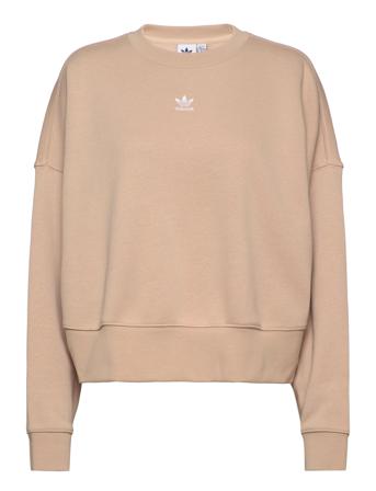 Adicolor Essentials Fleece Sweatshirt Sweat-shirt Tröja Rosa Adidas Originals