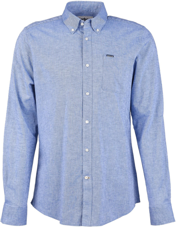 Barbour M's Nelson Tailored Shirt Blue