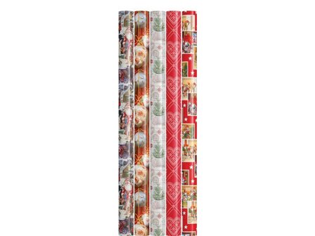 HEDLUNDS OF SWEDEN Julpapper konsument 70cmx5m - Lyreco - Emballage och lagerutrustning - Presentinslagning - Presentpapper och Julpapper