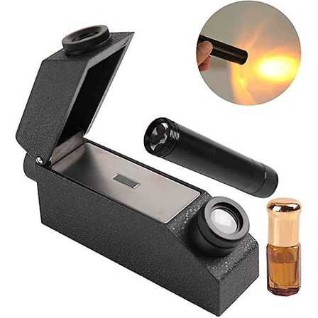 Smykke Refraktometer, Rhg181 1.30-1.81 Professionel Bærbar Gemmologisk Ædelsten Identifikation Ædelsten Refraktometer Til