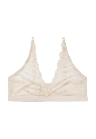 Avelie Lingerie Spetstopp EVITA Bh Vit S