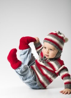 Baby/barn tröja, mössa & sockar Ellise