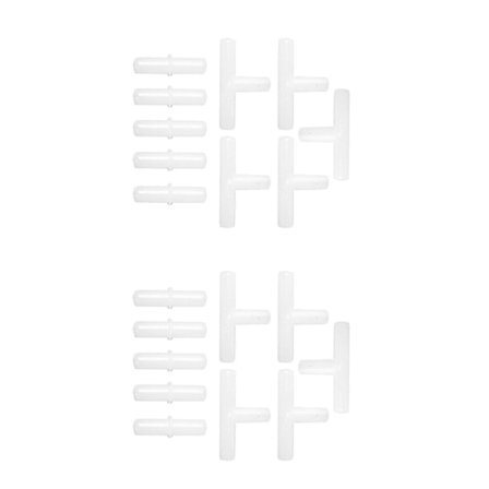 10 stk. akvarie luftslange luftrør rørforbindelser filtre