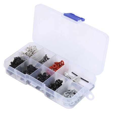 RC Metal Skrueudskiftningssæt Nøgle Bilskal Spænde til HSP 1/10 Fjernstyret Bil