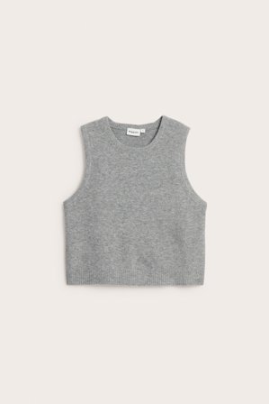 Kappahl | Neuleliivi | Vaaleanharmaa