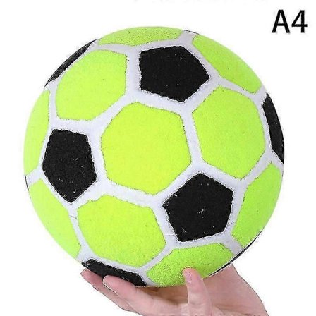 1 stk. klæbrig fodbold til fodspark dartspil, fodbolddart, filt fodbold, til udendørs oppustelig fodboldmålskive o