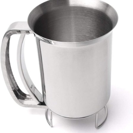 Leiyini Profesjonell 900ML Håndholdt Pannekakerøre Dispenser Røre Trakt KLB