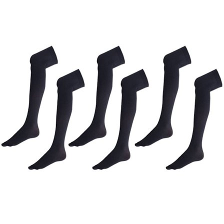 Kvinders Mønstrede Netstrømper Sorte Netstrømper Sorte KLB