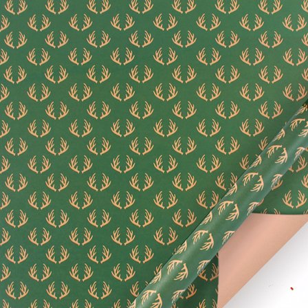 Rullapaketti lahjapaperia, 50CM x 70CM Suuri rulla Joulu