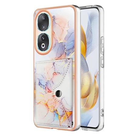 IMD TPU telefoncover til Honor 90 5G Galaxy Marble White