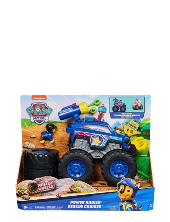Paw Patrol Paw Patrol Rescue Wheels Power Haulin Cruiser - Blue - ONE SIZE