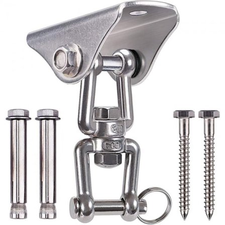 Tungt takfeste med SUS304 rustfritt stål 360Ḟ rotasjon, 4 F