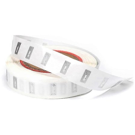 100 st NFC-taggar Klistermärken med NTAG213-chip Tomma NFC-klistermärken Självhäftande Etiketter RFID-taggar Omskrivbara