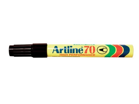 Artline Märkpenna Rund 70 Perm. 1,5 svart - Lyreco - Kontorsmaterial - Pennor - Märkpennor - Rund spets