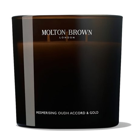Molton Brown Mesmerising Oudh Accord & Gold Scented Candle 190 g, Tøj & Bolig, Duft Til Hjemmet, Duftlys