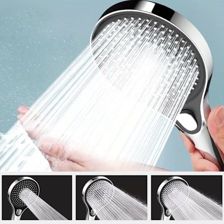 Korkeapainesuihkusuutin – Suuri paneeli, painetehostettu supertehokas sadesuihku kylpyhuoneeseen