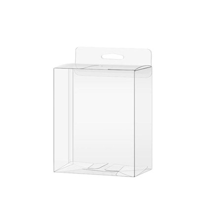 50 stk. transparente gaveæsker med kroge, klare emballageopbevaringsbeholdere