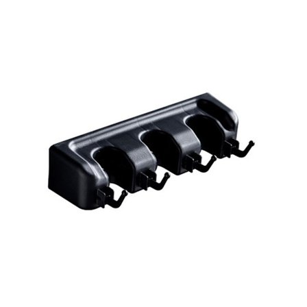 Multifunktionel vægmonteret kosteskaftholder, opbevaringsophængsholder