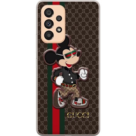 Yhteensopiva Puhelinkuori Samsung Galaxy A53 5G CC Happy Mouse
