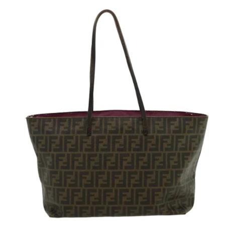Fendi Vintage Pre-owned Leather totes Brun, Dame Vintage Tasker, Størrelse: ONE Size