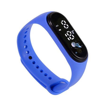 Student elektronisk watch Digital watch MÖRKBLÅ