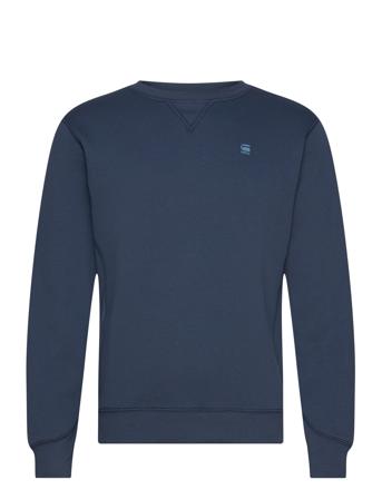 Premium Core R Sw L\S Tops Sweat-shirts & Hoodies Sweat-shirts Blue G-Star RAW