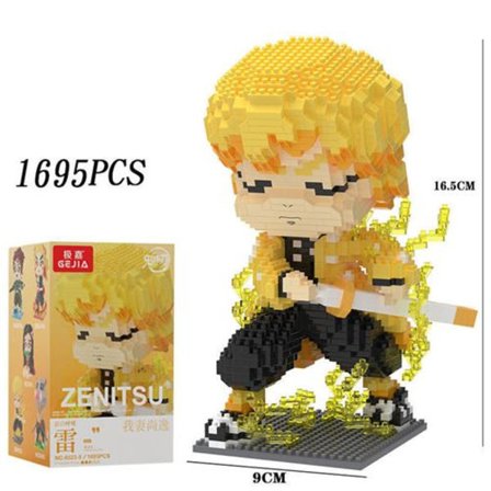 Demon Slayer Zenitsu mini rakennussarja 1695 osaa 16