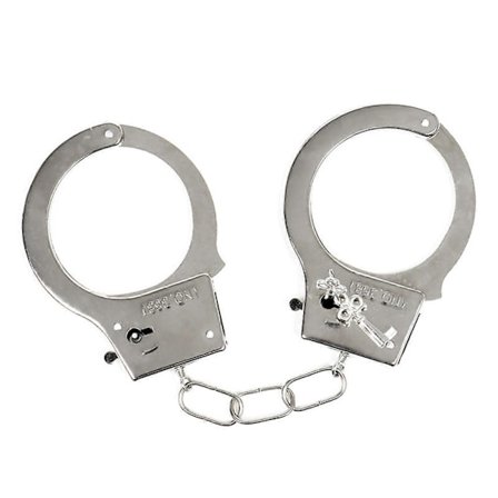 Leke Håndjern Voksen Sexleketøy Rustfritt Stål Solid Trygt Håndjern Leketøy (LGL)