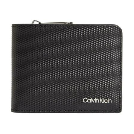 Calvin Klein Wallets & Cardholders , Zwart , Heren , Maat: ONE Size Portefeuilles