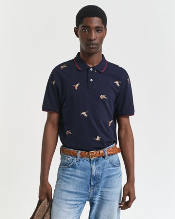 GANT Herren Poloshirt mit Stickerei (4XL)