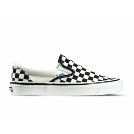 Vans Classic Slip-On 9 sneakers , Zwart , Heren , Maat: 44 1/2 EU