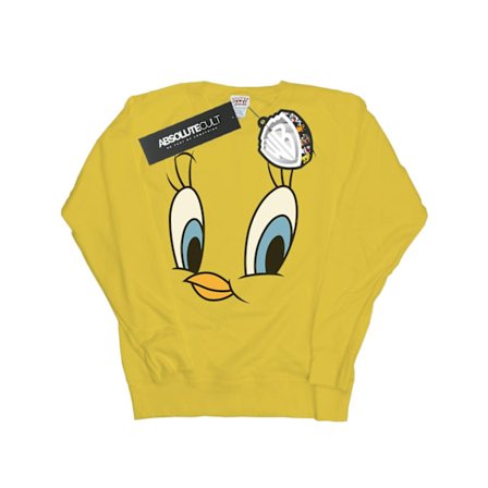 Looney Tunes Tweety Pie Face Sweatshirt L Solros - Herr
