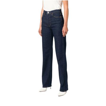Re/Done, 192-3Whrl Pants Blauw, Dames, Maat:W24