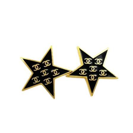 Chanel Vintage - Vintage Smycken - Svart - Dam - Storlek: One Size, Dam, Storlek: ONE SIZE