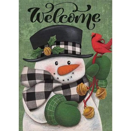 Vuxen Diamantmålning Set, Jul Diamantkonst Set, Grön Bakg