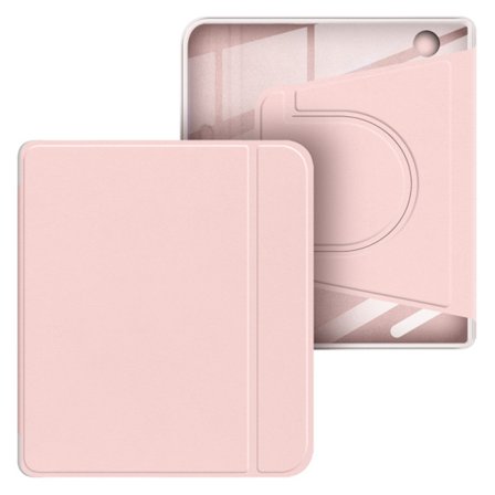Etui for Kobo Libra Color (2024)/Kobo Libra 2, Akryl Magnetisk Avtakbar (Rosa)