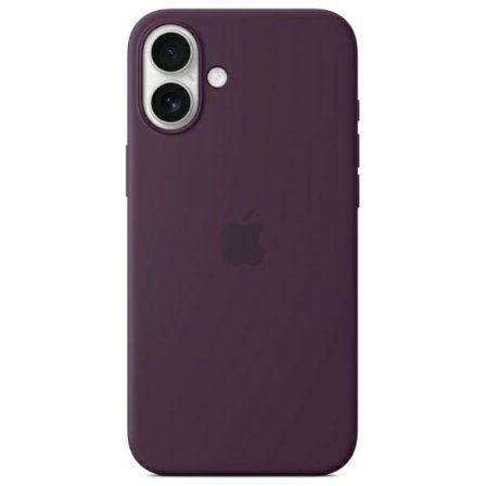 Apple Mobilskal till iPhone 16 Plus MagSafe Silicone - Plum