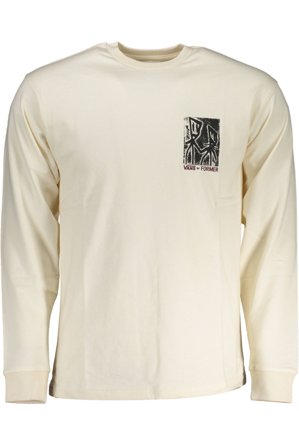 Vans T-shirt Maniche Lunghe Uomo Bianco